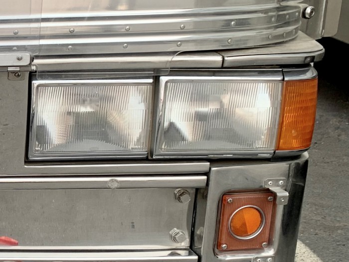 Driver side headlights